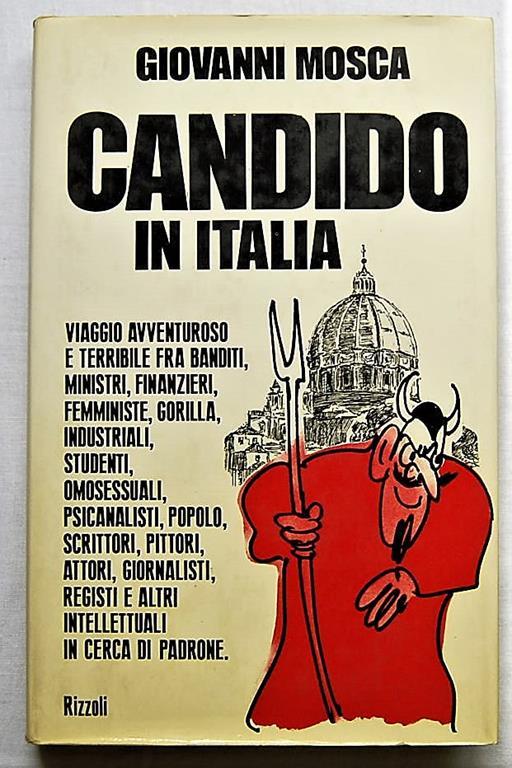 Candido in Italia - Giovanni Mosca - copertina