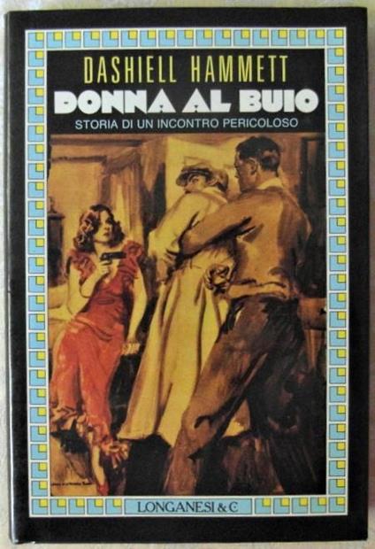 Donna al buio - Dashiell Hammett - copertina