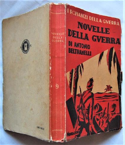 Novelle Della Guerra - Antonio Beltramelli - copertina