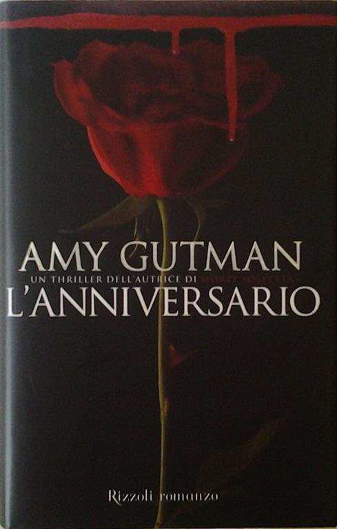 L' anniversario - Amy Gutman - copertina