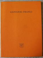 Giovanni Frangi. Viaggio In Italia