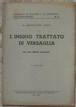 L' Iniquo Trattato Di Versaglia Nei Suoi Riflessi Economici