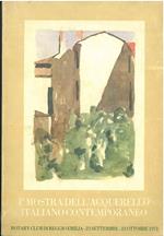 1° mostra dell'acquerello italiano contemporaneo. Catalogo mostra: Reggio Emilia, settembre - ottobre 1971