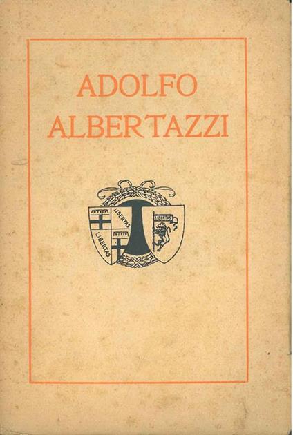 Adolfo Albertazzi - copertina