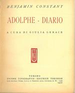 Adolphe - diario A cura di G. Gerace