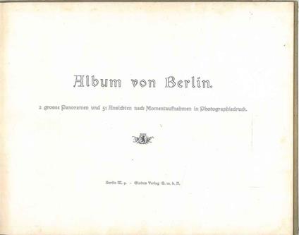 Album von Berlin - copertina