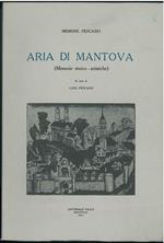 Aria di Mantova. (Memorie storico - artistiche) A cura di L. Pescasio