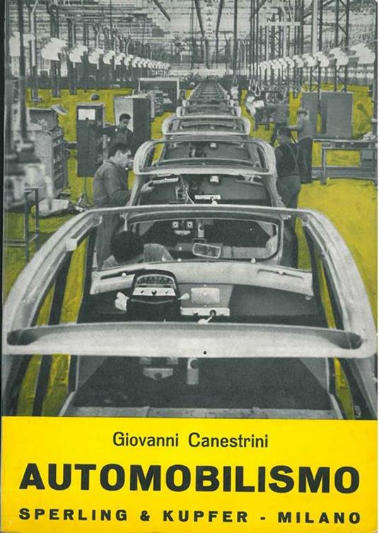 Automobilismo - Giovanni Canestrini - copertina