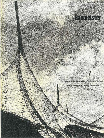 Baumeister. Zeitschrift fur Architectur. Juli 1967 - copertina