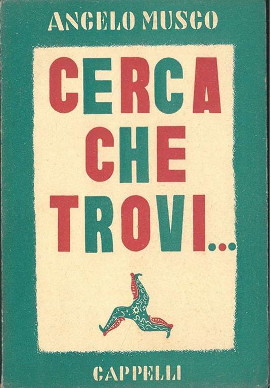 Cerca che trovi... - Angelo Musco - copertina