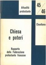 Chiesa e poteri. Rapporto della federazione protestante francese