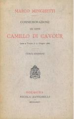 Commemorazione del Conte Camillo Di Cavour letta a Torino 21 giugno 1886. Terza edizione