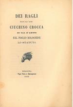 Dei ragli tratti dall'abate Ciuchino Crocca di Val d'Amone nel foglio bolognese. Lo statuto