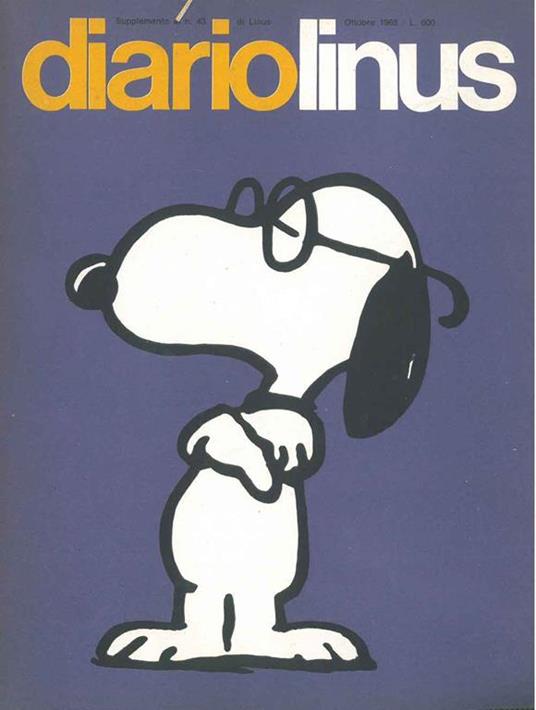 Diariolinus. Supplemento al n. 43 di Linus, ottobre 1968 - copertina