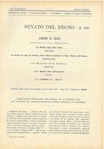 Disegno di legge e relazione: Approvazione dell'Accordo italo-francese del 13 febbraio 1931 per l'esercizio dei tronchi ferroviari dal confine a Modane e a Ventimiglia