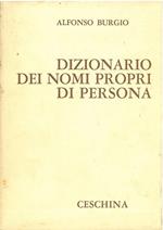 Dizionario dei nomi propri di persona