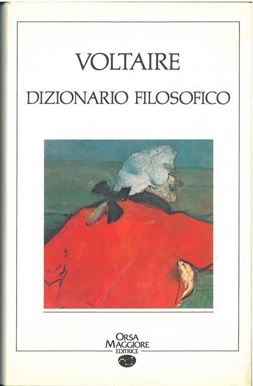 Dizionario filosofico - Voltaire - copertina