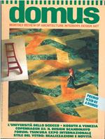 Domus. Monthly Review of architecture, interiors, design, art. Numero 665, ottobre 1985. Direttore M. Bellini