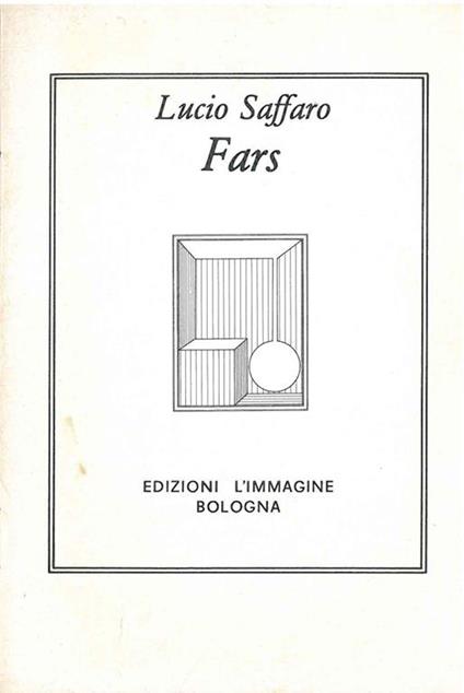 Fars - Lucio Saffaro - copertina