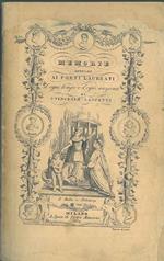 Memorie intorno ai poeti laureati d'ogni tempo e d'ogni nazione