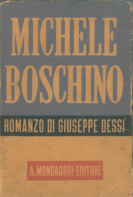 Michele Boschino - Giuseppe Dessi - copertina