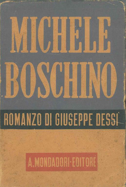 Michele Boschino - Giuseppe Dessi - copertina