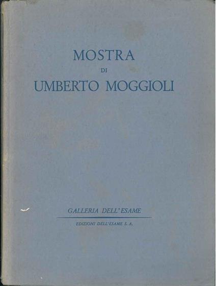 Mostra di Umberto Moggioli - copertina