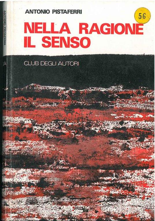 Nella ragione il senso - Antonio Pistaferri - copertina