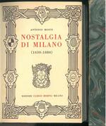 Nostalgia di Milano (1630-1880)