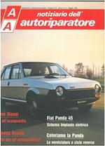 Notiziario dell autoriparatore, anno II, n° 5 - Maggio 1980. Fiat Panda 45: schema impianto elettrico, Ritmo Diesel, coloriamo la Panda