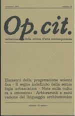 Op. cit. Rivista quadrimestrale di selezione della critica d'arte contemporanea. Settembre 1974, n. 31