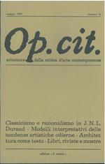 Op. cit. Rivista quadrimestrale di selezione della critica d'arte contemporanea.Maggio 1981, n. 50