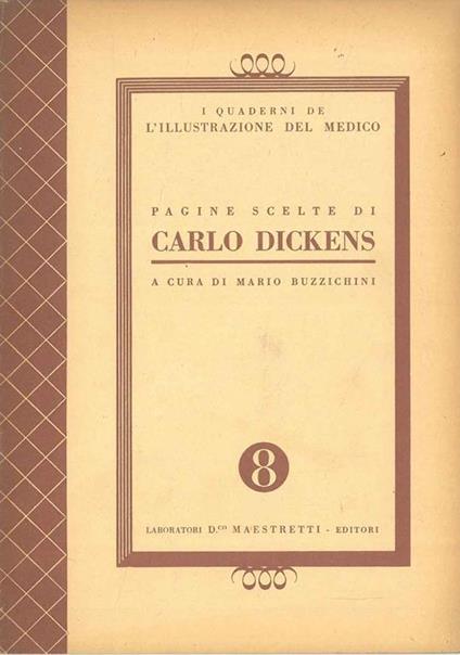 Pagine scelte di Carlo Dickens - Mario Buzzichini - copertina