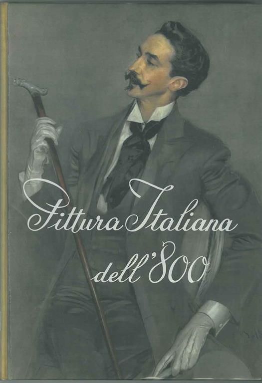 Pittura italiana dell'800 - Leonardo Borgese - copertina
