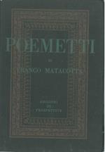 Poemetti. Prima edizione