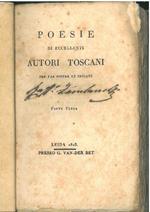 Poesie di eccellenti autori toscani per far ridere le brigate. La sola parte terza: il sonaglio delle donne, La culeide, Abiura del peripateticismo sonetto, Memoriali fatti alla repubblica di Genova, La Nice del Metastasio ridotta in ottave rusticali