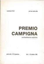 Premio Campigna. Ventisettesima edizione. Santa Sofia: settembre, Forlì: ottobre 1983