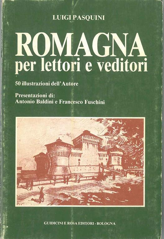 Romagna per lettori e veditori - Luigi Pasquini - copertina