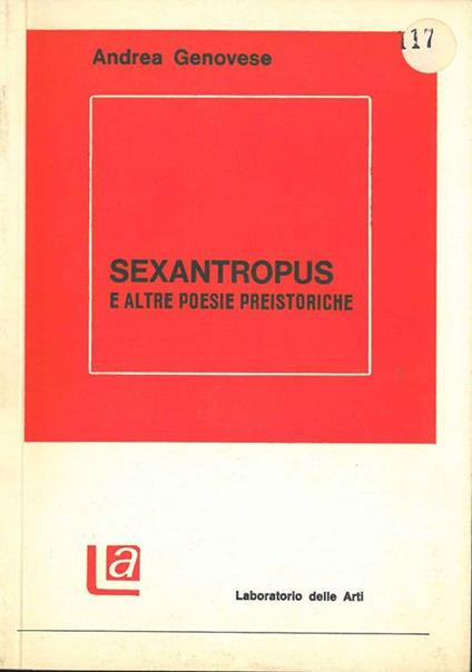 Sexantropus e altre poesie preistoriche - Andrea Genovese - copertina