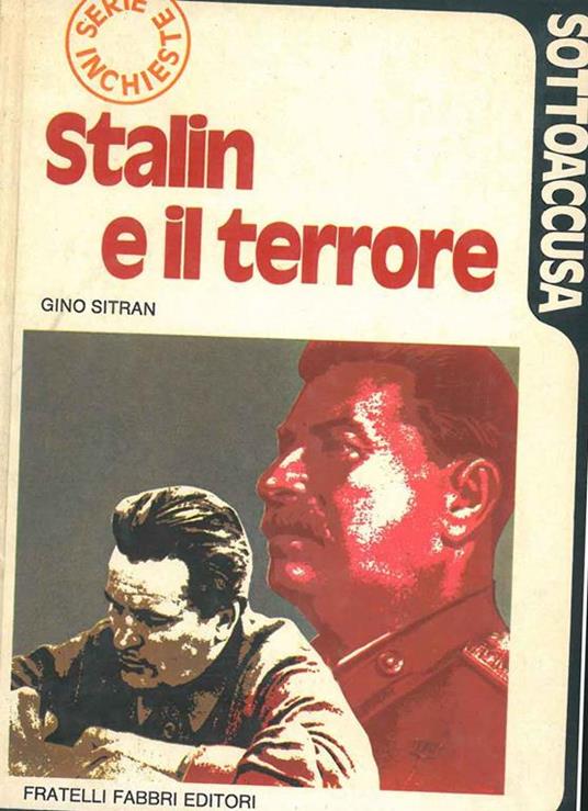 Stalin e il terrore - Gino Sitran - copertina