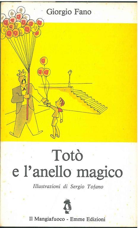 Totò e l'anello magico - Giorgio Fano - copertina