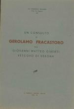 Un consulto di Gerolamo Fracastoro per Giovanni Matteo Giberti vescovo di Verona