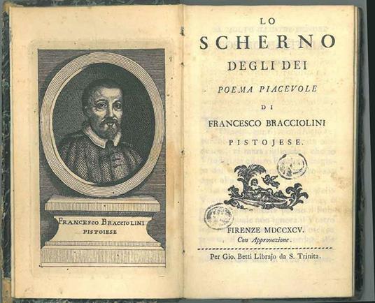Lo scherno degli Dei. Poema piacevole di Francesco Bracciolini pistojese - Francesco Bracciolini - copertina