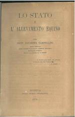 Lo stato e l'allevamento equino