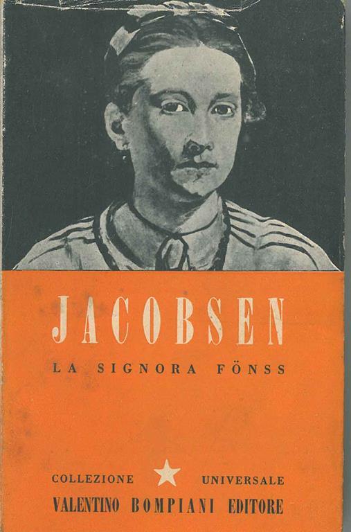 La signora Fonss A cura di Bruno Maffi - Jens Peter Jacobsen - copertina