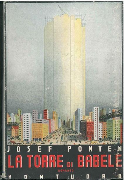 La torre di Babele - Josef Ponten - copertina