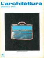 L' L' architettura. Cronache e storia. Anno XXII, n. 253, novembre 1976. Direttore responsabile Bruno Zevi