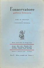 L' osservatore politico letterario. Rivista mensile diretta da Giuseppe Longo. 1964/11. In evidenza: Fine di Kruscev. I ruggenti duemila