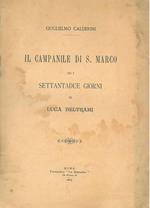 Il campanile di S.Marco ed i settantadue giorni di Luca Beltrami