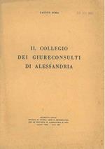 Il collegio dei giureconsulti di Alessandria